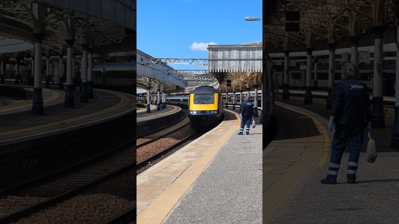 Scotrail Inter7city HST Arriving at Aberdeen