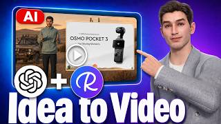 How to Turn Any RAW Idea into POLISHED Video in 3 Steps | ChatGPT + Rendora Workflow