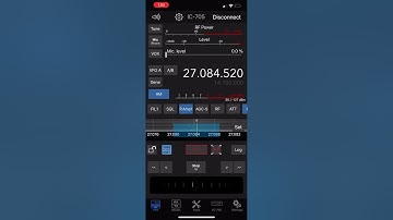 Operating ICOM 705 with SDR Control on iPhone