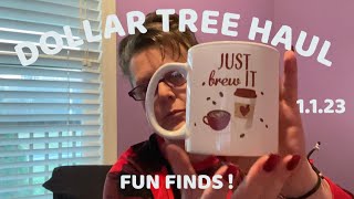 BIG DOLLAR TREE HAUL | HAPPY NEW YEAR ! 1.1.23 #dollartree