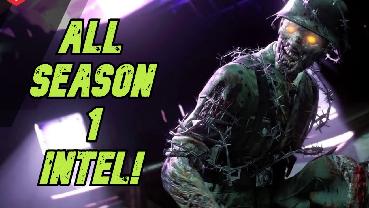 ALL SEASON 1 INTEL ON DIE MASCHINE! QUICK AND EASY BLACK OPS COLD WAR ZOMBIES GUIDE!