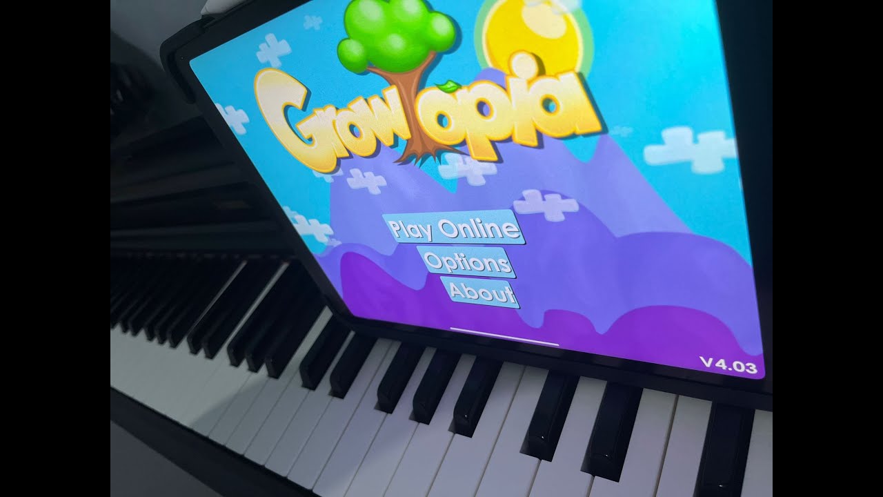 Growtopia song in Piano YouTube
