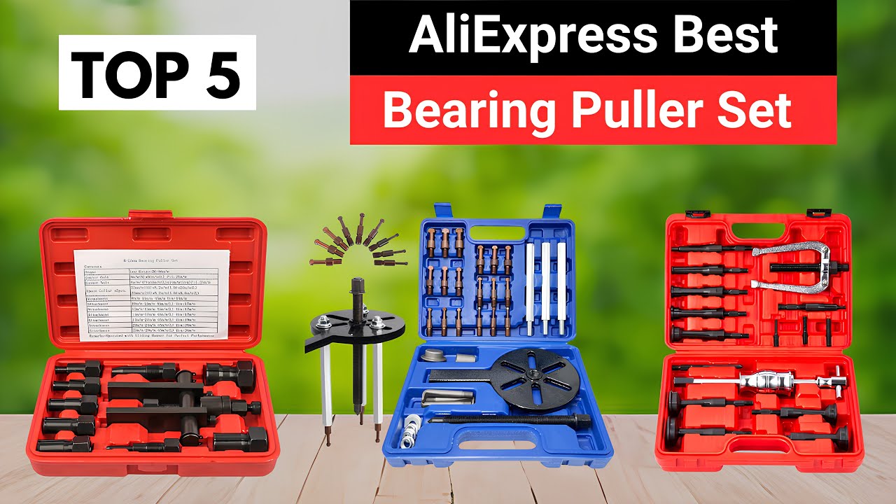 9pcs Bearing Separator Puller Set Portable Bearing Removal Tool Kit Metal Bearing Splitter For Most Vehicles Small Wheel I.148108512 - View #11
