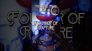 Founder of Rapture (A cocktail inspired by Bioshock) #shorts #cocktailrecipes #bioshock #2k