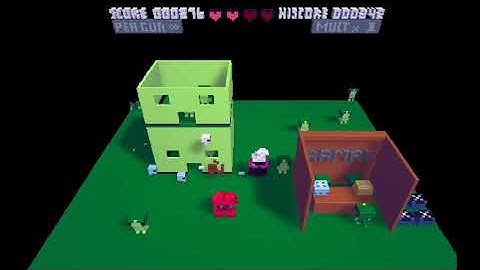 A MINI RPG WORLD REPLAYED VOXATRON Fantasy Virtual Console Lexaloffle Games www lexaloffle com