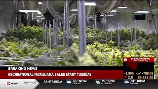 Ohio recreational cannabis sales start Tuesday for some dispensaries