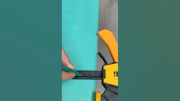 Be sure to remember this trick! How can you easily and quickly make a marking on drywall?