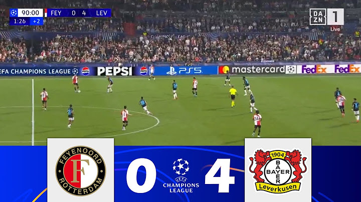 フェイエノールト vs. バイエル 04 レバークーゼン [0-4] | UEFA チャンピオンズ リーグ 2024/25 |試合ハイライト！
