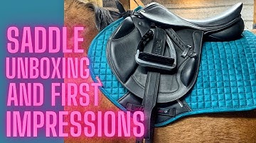 MY NEW SADDLE: Unboxing, First Impressions, and Merlin Training Update