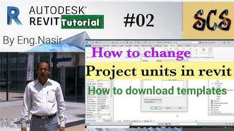 26 - how to set up units in a revit project, how to change default template unit, Revit tutorial #02