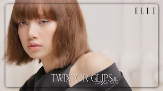 Lisa Twixtor Clips Elle Korea