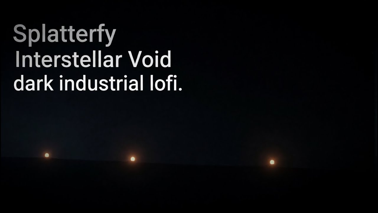 Interstellar Void — Dark Industrial Lofi for Deep Space Isolation & Mechanical Drift