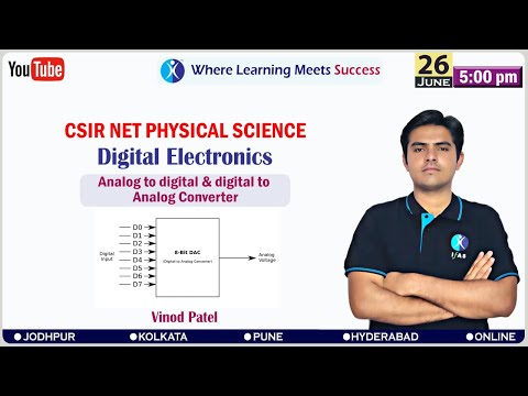 Digital Electronics (Analog to Digital & Digital to Analog Converter)