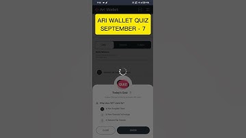 ❤️‍🔥🪄 SEPTEMBER 7| ARI WALLET DAILY QUIZ|Crypto Mining Quiz #Shorts #arichainairdrop#todayquizanswer