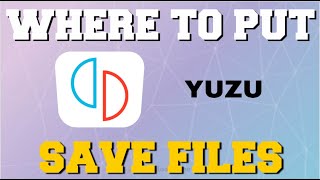 YUZU EMULATOR WHERE TO FIND SAVE FILE LOCATION (HOW TO SAVE STATE)