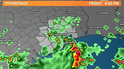 Houston forecast: More rain in the forecast today