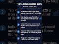 Share Market Top 5 News - 05 October 2025 ?#shorts #short #viral#trending#viralvideo #subscribe#news