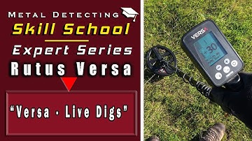 Metaaldetectie VK - Gewoon een dag live graaft Rutus Versa