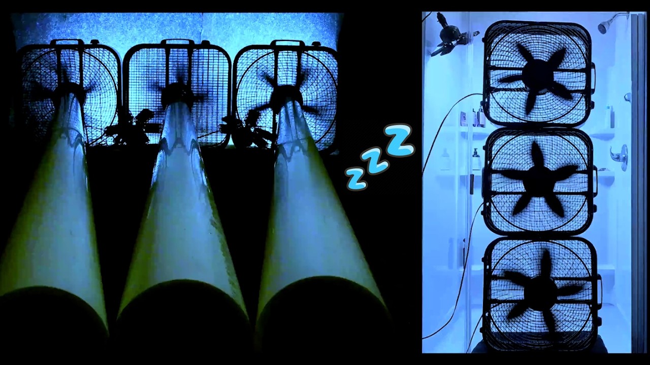Mind Numbing Fan and Shower Sounds