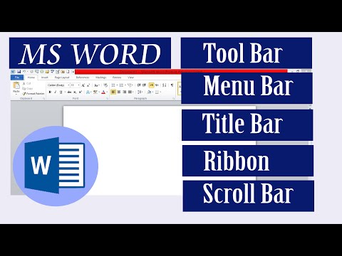 Video: Hvad er værktøjslinjerne i MS Word?