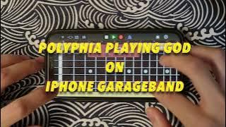 Polyphia Playing God On iPhone GarageBand Also I Reached 30k Subscribers Today
