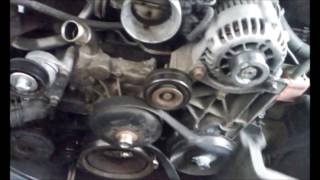 2000 GMC Sierra 4.8L V8 Waterpump and Thermostat Replacement Part 2