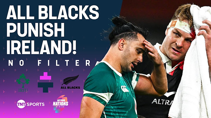 No Filter Rugby: Ireland vs New Zealand 🏉 | Ruthless All Blacks edge Ireland for back-to-back wins🇳🇿