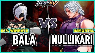 KOF XV 🔥 Bala (Ángel/K'/Iori) vs Nullikari (Rugal/Haohmaru/Heidern)