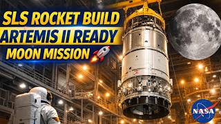 NASA’s Artemis II Rocket COMPLETE 🚀 | SLS Core Stage Assembly Inside Look