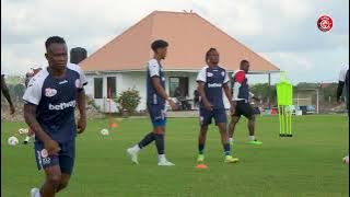 KIKOSI KIMEFANYA MAZOEZI YA MWISHO MO SIMBA ARENA KABLA YA KUANZA SAFARI YA KWENDA MALI