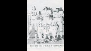 GUNN high school football 1975-&#39;76