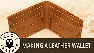 Making a Handmade Leather Wallet