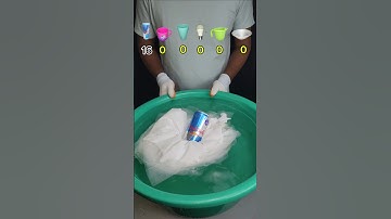 TRY TO GUESS HOW MANY TISSUE PAPER IT TOOKS! #satisfying #asmr #experiment #water #foryou