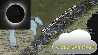 Celebrity The 2024 Total Solar Eclipse vs Clouds Profile