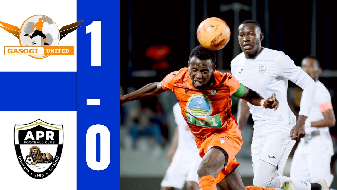 REBA IGITEGO KIBABAJE: GASOGI UNITED 1-0 APR FC | PEACE CUP 1/4 ...
