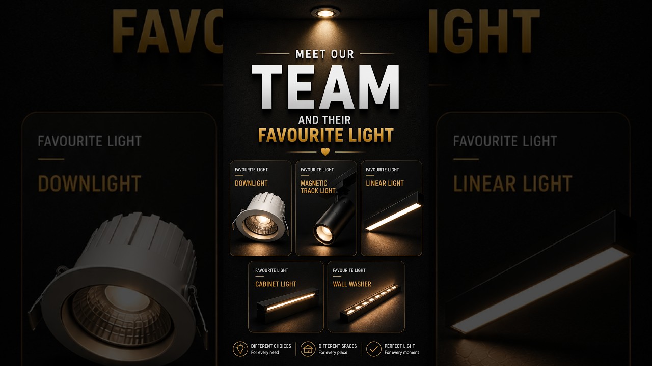 The Glitz Team Shows Off Their Favorite Design Lights #interiordesign #lighting #shorts