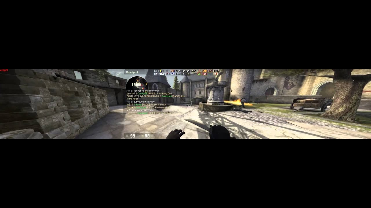 CS:GO Knives Only Server (Triple Monitor 5760x1080 NVIDIA GTX 660 ...