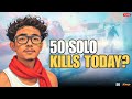 50 SOLO KILLS TODAY? | BANDYA IS BACK | BGMI LIVE