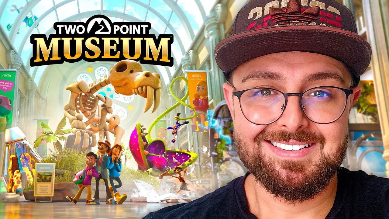 LANÇOU! A Primeira Gameplay de TWO POINT MUSEUM! - YouTube