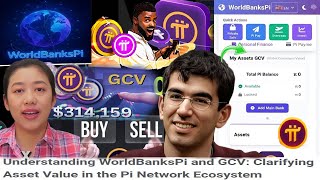 Finally✅Understanding WorldBanksPi and GCV 314🚀Clarifying Asset Value in the Pi Network Ecosystem💰