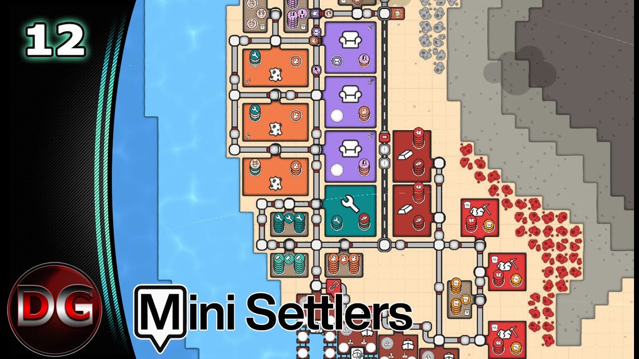Mini Settlers - Supplying sofa's to eat their toast on - Ep 12
