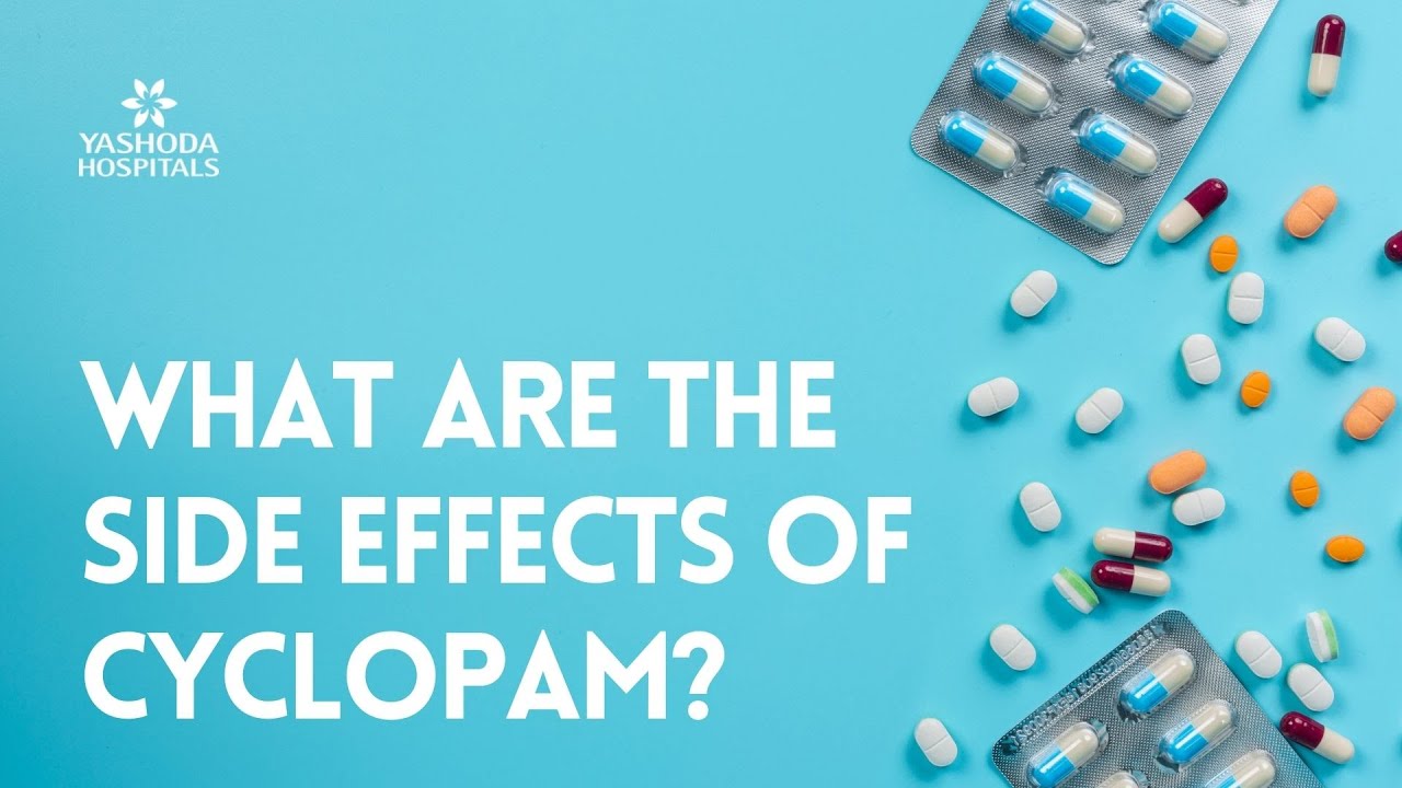 What are the side effects of Cyclopam? YouTube