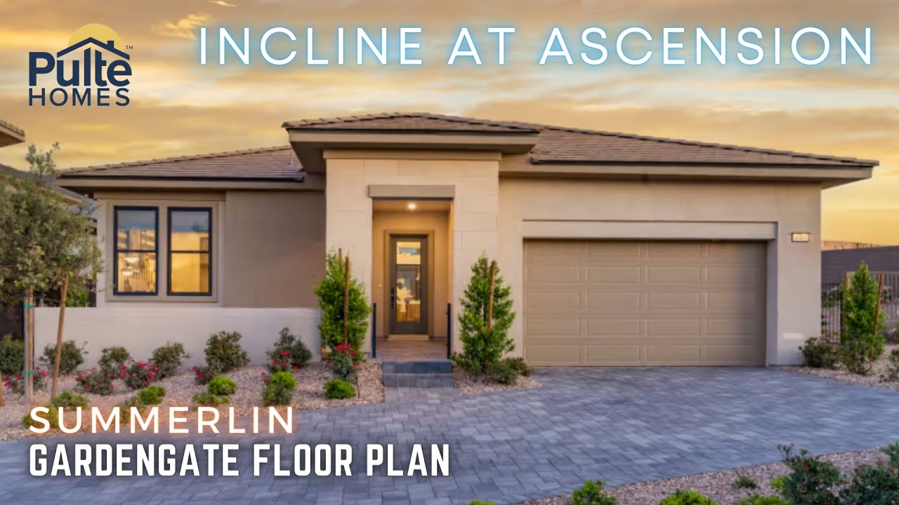Gardengate at Incline in Ascension at Summerlin by Pulte Homes, Modern