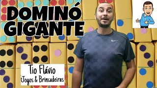 Jogo Dominó Gigante - Curso Completo de Pedagogia
