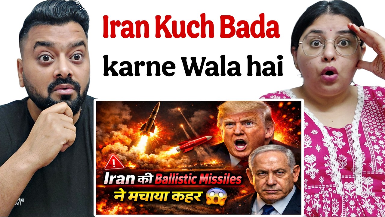 Iran ki Khorramshahr Missile Ne Machaya Kahar 🔥😱 Israel America Hairan | Indian Reaction 