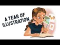 A Year Of Illustrations Inspired By My Life A Year Of Illustrations Inspired By My Life
