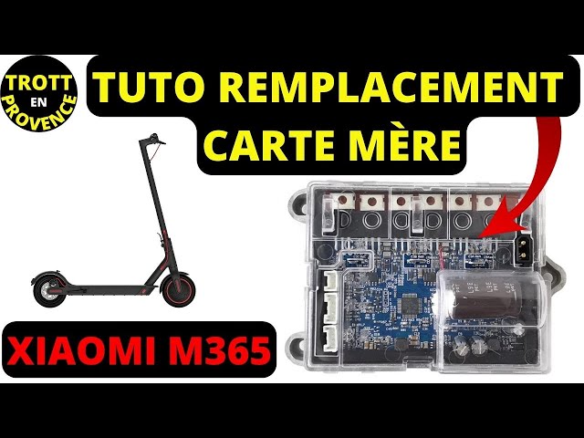 Linghuang M365 Carte de contrôleur de carte mère pour scooter électrique Accessoires de réparation pour scooter Xiaomi M365/Pro (V2.1/3.0