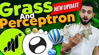 Grass And Perceptron (Blockmesh) Airdrops New Updates - TGE Date Confirmed 