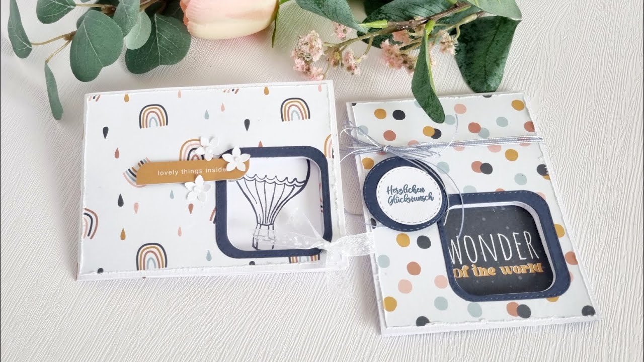 einfache interaktive Karte basteln, Peek a boo slider Karte, 12x12 Block von #Decotimcraft