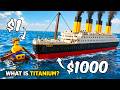 $1 LEGO Raft vs $1000 LEGO Titanic! 🚢💰 Who Wins? 🤯